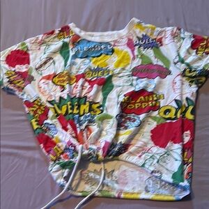 Colorful Graphic Print T-Shirt